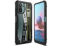Funda Xiaomi Redmi Note 10/10S RINGKE Fusion X (Negro)