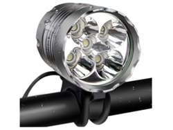 Lanterna De Bicicleta Superbrilhante 6000 Lumen 5l Farol Da Bicicleta À Prova D‘água Branco
