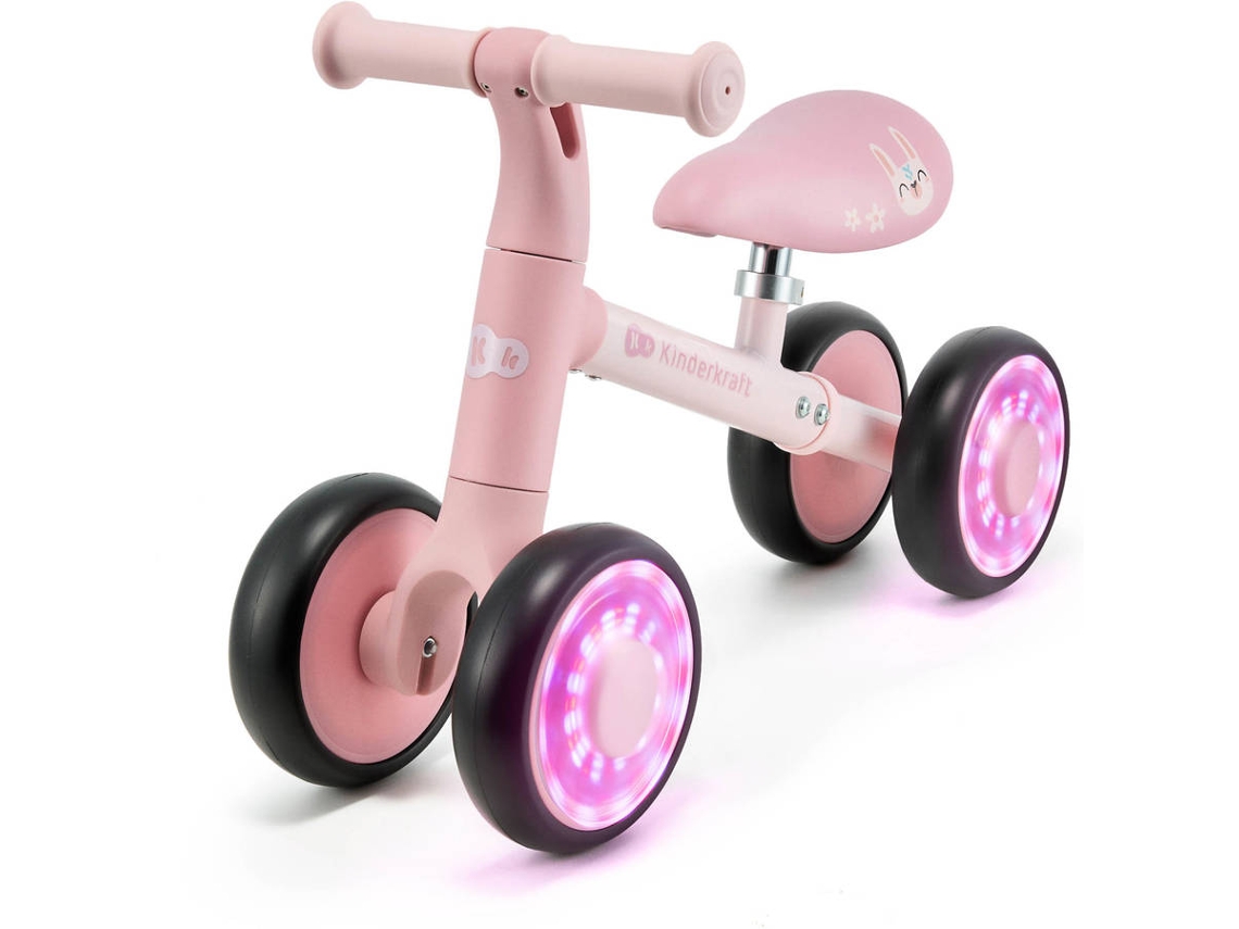 Minibicicleta Sin Pedales KINDERKRAFT Cutie Flash (Rosa)