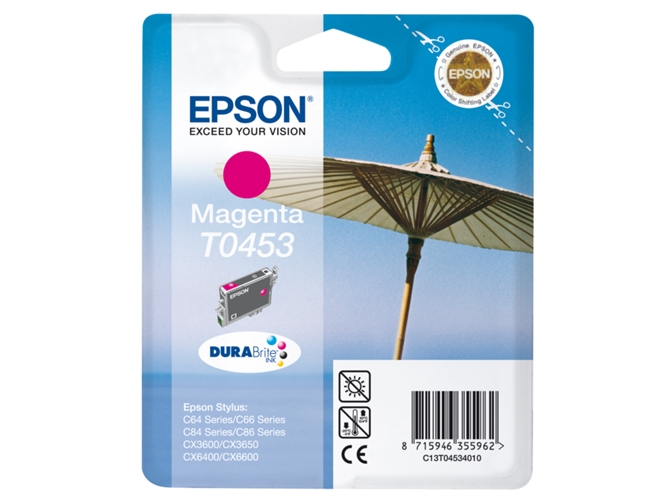 Cartucho de tinta EPSON T0453 - C13T04534010 (Magenta)
