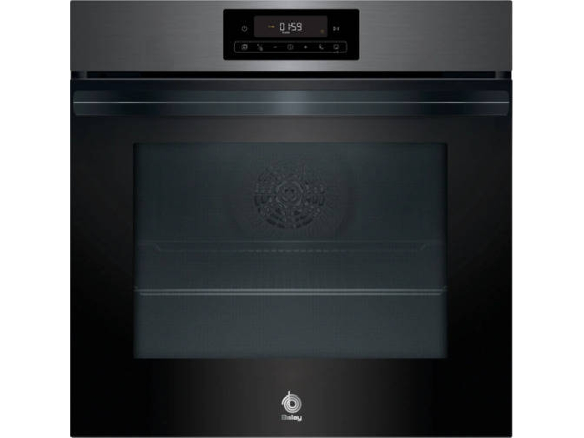 Horno BALAY 3HB4821G2 (71 L - 59,4 cm - Hidro y Pirolítico - Negro)