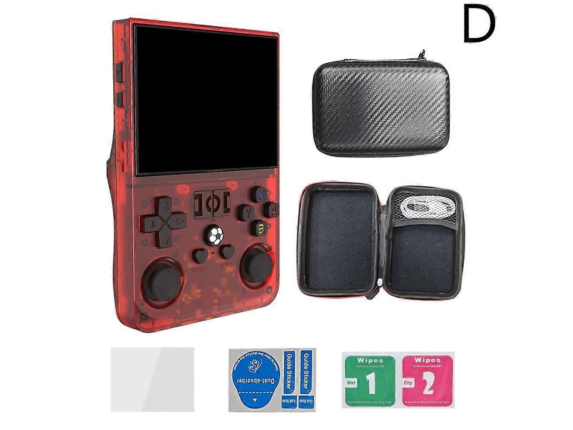 R36 Pro Consola De Videojuegos Portátil Retro Sistema Linux Consola Portátil De 3,5 Pulgadas