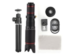 Lente De Zoom Para Cámara De Teléfono (zoom 36x Hd 4k) Lente Telescópica Ajustable