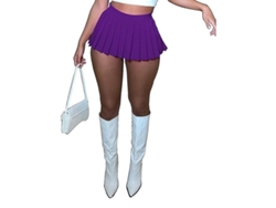 2026-falda Plisada Mini De Algodón Grueso Sexy Para Mujer Moda 2023 Verano Y2k A-line Estirada High Waist Haoyuan Ha21653