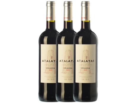 Vino ATALAYAS DE GOLBÁN Atalayas De Golbán Tempranillo Ribera Del Duero Crianza (0.75 L - 3 unidades)