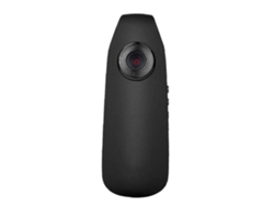 Mini cámara de vídeo portátil DVR 1080p con visión nocturna y grabación en bucle, color negro USHION