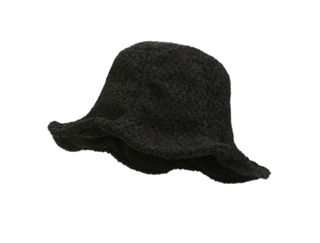 Sombrero De Sol Cálido De Pescador - Sombrero De Cubo Con Volantes - Negro Sombrero De Sol Cálido De Pescador - Sombrero De Cubo Con Volantes - Neg...