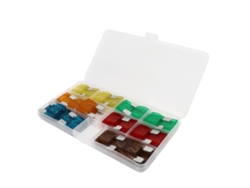 Kit De 24 Fusibles Para Automóviles (20a-70a) Con Estuche De Almacenamiento, Aleación De Zinc, Para Automóviles, Suv Y Embarcaciones.