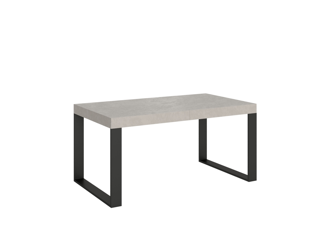 Mesa Extensible 160/420x90 cm Tecno Premium Cashmere Patas Antracita Itamoby