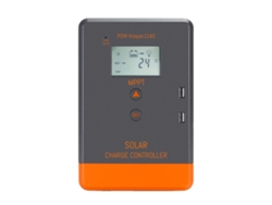 Controlador de carga solar, máxima eficiencia, modos de control versátiles, plateado, MPPT 40 A, 12 V 24 V OEM