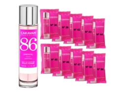 Perfume de mujer Caravan Nº86 150 ml Set de 10 Frascos Fragancia