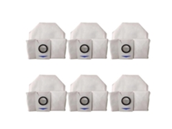 6 peças para ecovacs deebot x1 omni turbo robô aspirador de pó sacos