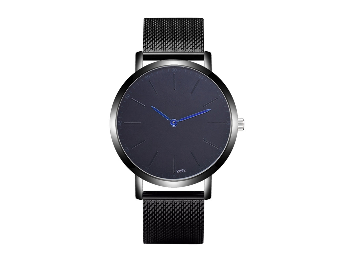 Reloj Analógico Zhoulian Fa Leisure On The Moon, Brazalete De Cuarzo, Reloj De Negocios Para Hombre 03