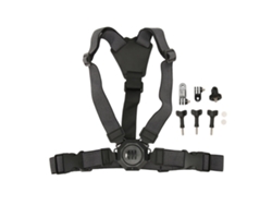 Correa Pectoral Universal Ajustable Para Cámaras De Acción Con Abs Y Nailon Elástico.