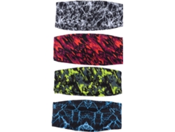 Diademas Deportivas De 4 Piezas Para Yoga Y Fitness, Absorbentes Del Sudor, Accesorio Transpirable.
