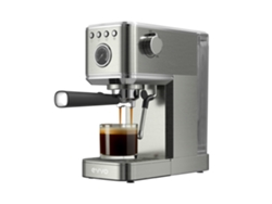 Evvo Cafetera Express Intensa. 20 Bares. Cuerpo De Acero. Espressos Y Capuccinos. 1350w. Doble Salida. Portafiltros. Depósito De 1.5 L. Calentamiento Rápido