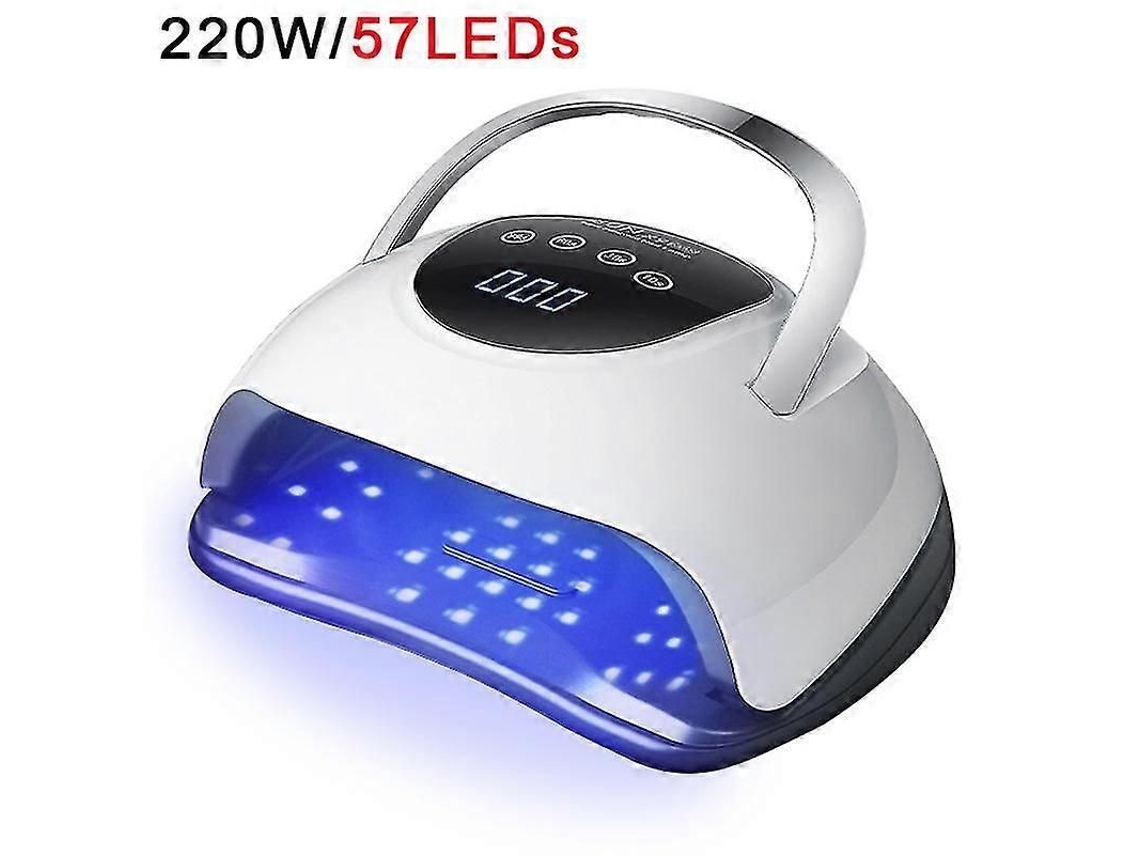 Lâmpada Uv Para Secagem De Esmalte Em Gel Com Temporizador De 30s/60s/90s E Sensor Automático Na Base.