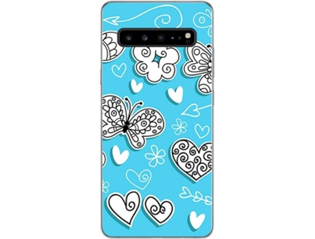 Carcasa Samsung Galaxy S10 5G TUMUNDOSMARTPHONE Mariposas Multicolor