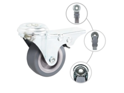 Maison Exclusive - Ruedas Giratorias Con Agujero Pasador 4 Unidades 50 Mm