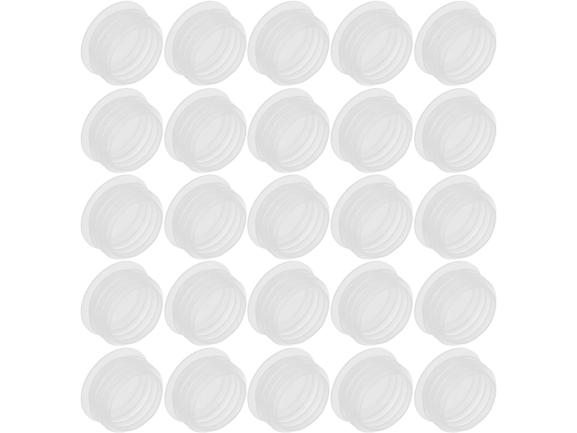 100 Piezas Bouchon Plastique Étanche Para Flacon Cosmétique Intérieur Hermétique Facile à Poser V...
