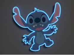 PAINEL YELLOWPOP DISNEY STICH FULL BODY