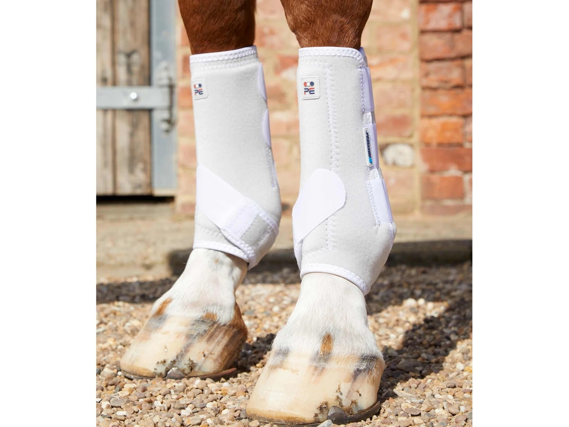Botas para Equitación PREMIER EQUINE (Unisex - Blanco - M)