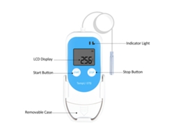 Registrador Reutilizable De Temperatura Y Humedad Con Pantalla Lcd E Informes En Pdf/csv, Portátil, Ip65