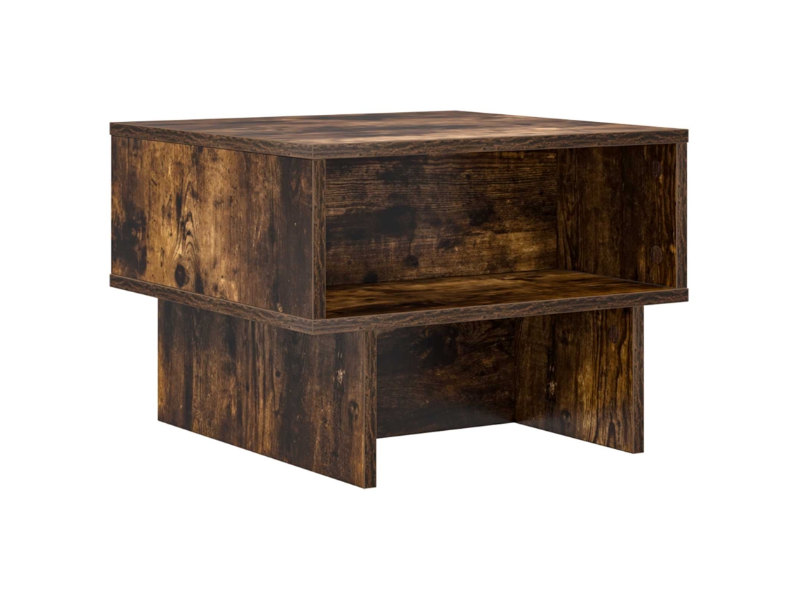 Mesa de centro de roble negro 80x80x42 cm HARLANV1