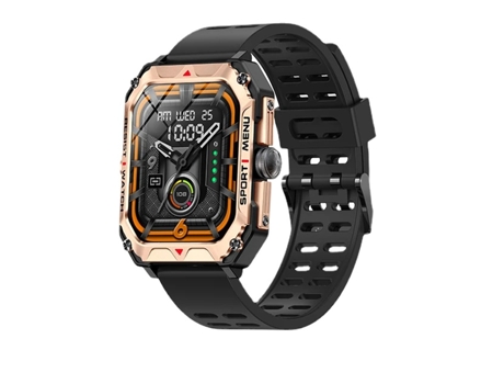 Reloj inteligente para hombre, Monitor militar saludable, voz AI, llamada Bluetooth, Fitness, reloj inteligente deportivo resistente al agua para A...