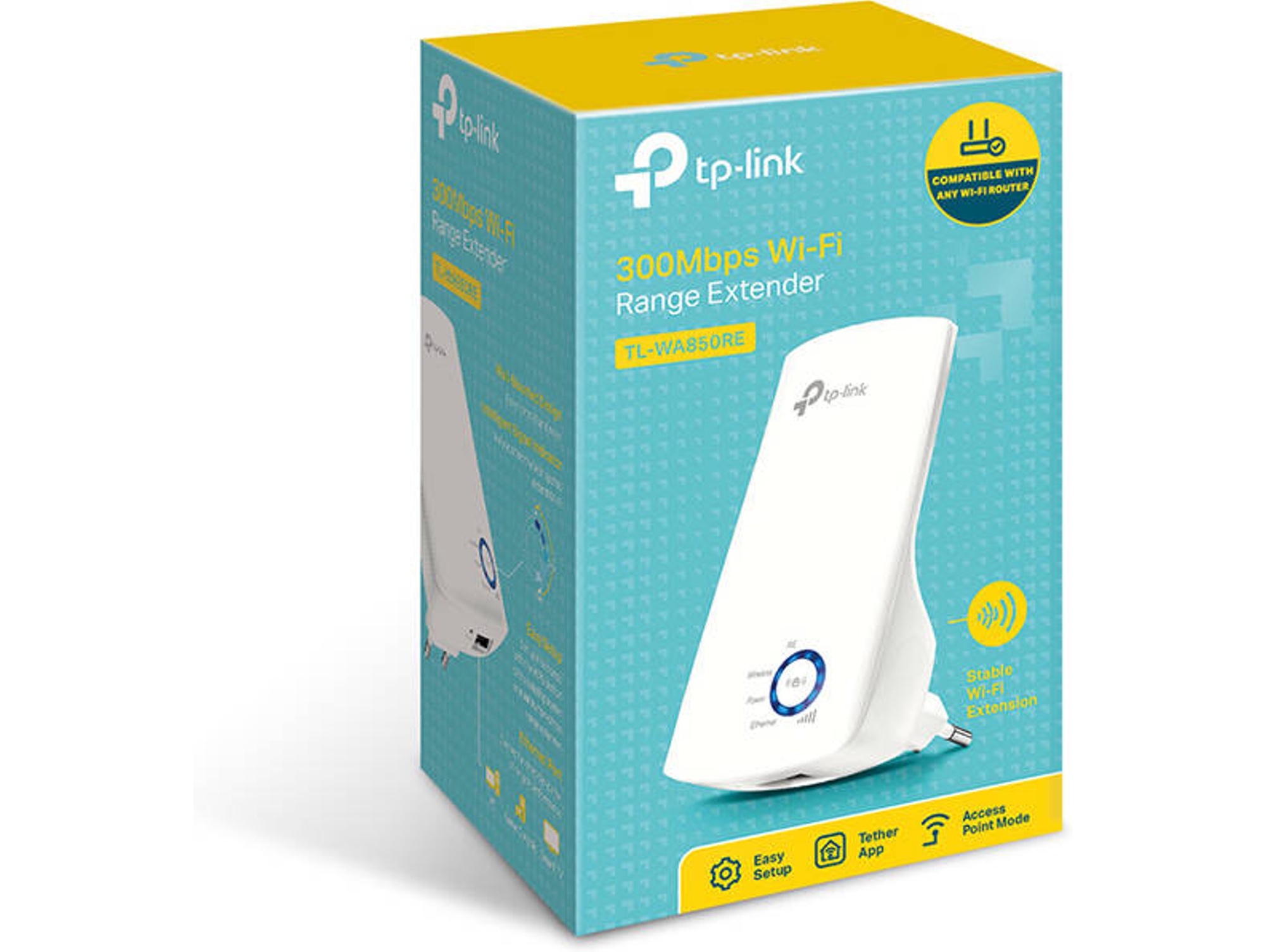 Repetidor Wi-Fi TP-LINK TL-WA850RE (N300 300 Mbps)