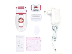 Depiladora Eléctrica Recargable Para Mujer Depilación Afeitadora Cuidado De Pies Manicura