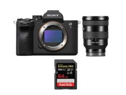 Sony Alpha 7 Iv + Fe 24-105mm F/4 G Oss + 1 Sandisk 64gb Uhs-ii 300mb/s + Ebook “20 Consejos Para Fotos Que Impactan”