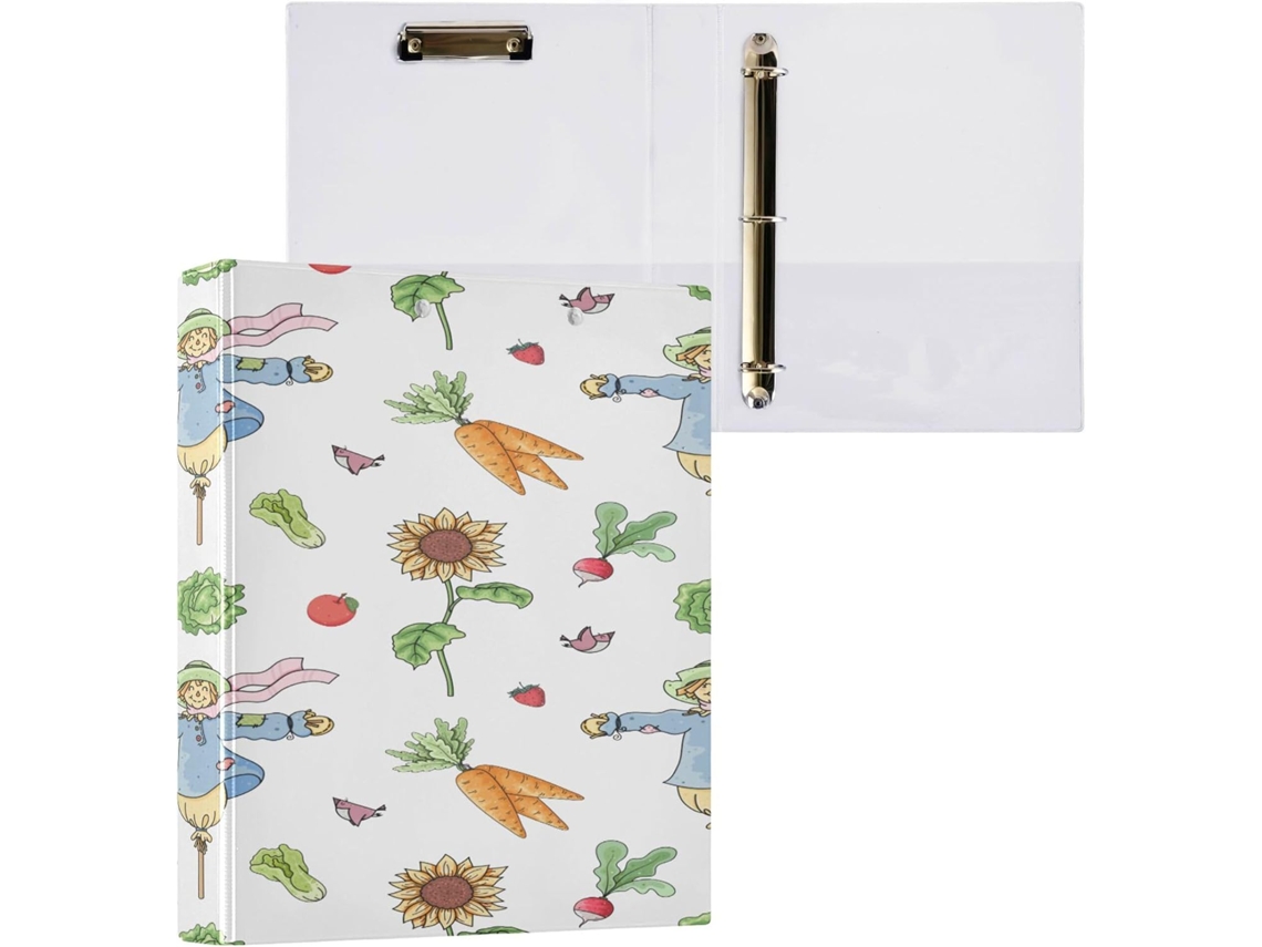 Besportble Carpeta De Anillas Flexibles Con Su Diseño Adaptable Y Almacenamiento Diy 27 X 31,5 X 6 Cm