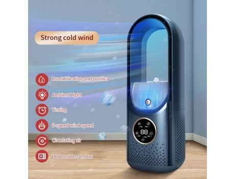Ventilador Electrico WEIMAI Portátil Silenciosa Humificador Purificador