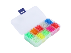 1000 perlas de pesca luminiscentes B