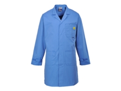 Bata Esd Antiestática - Comodidad Y Seguridad En Tu Trabajo Azul Hamilton / 4xl