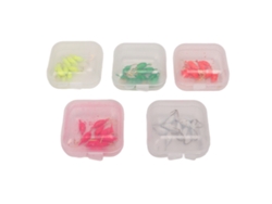 Kit De Señuelos Para Pesca En Hielo Con 50 Anzuelos Coloridos Invertidos Y Barba Para Invierno.