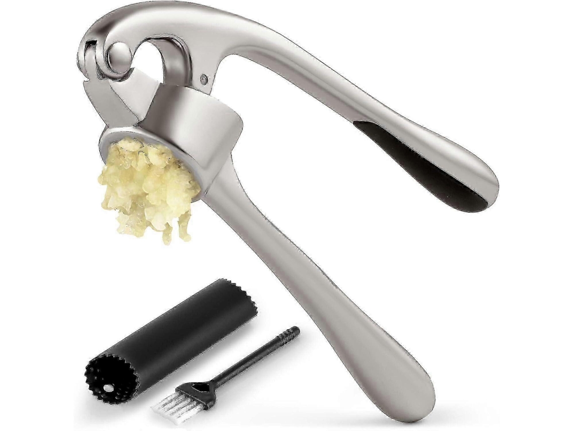 Prensa de ajos profesional Rosewell para cocinas europeas con mango renovado