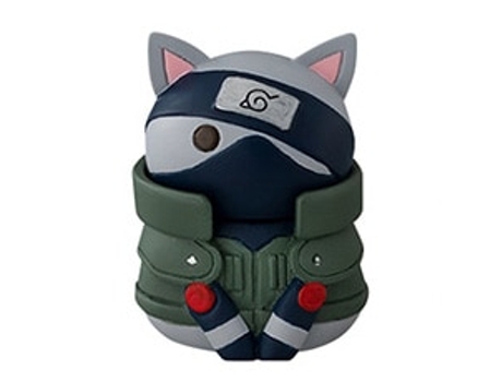 Tokoh anime naruto hatake kakashi haruno sakura gaara mainan versi kucing kawaii pvc model ornamen boneka hadiah untuk anak-anak