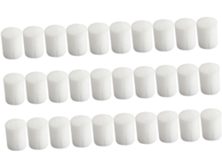 Inoomp 120 Bloques De Esponja Hidropónica Para Cultivo De Hortalizas Sin Tierra, Color Blanco, 19 Mm, Esponjas Para