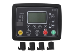 Controlador de generador diésel D500 con pantalla LCD, panel de control impermeable para grupos electrógenos pequeños