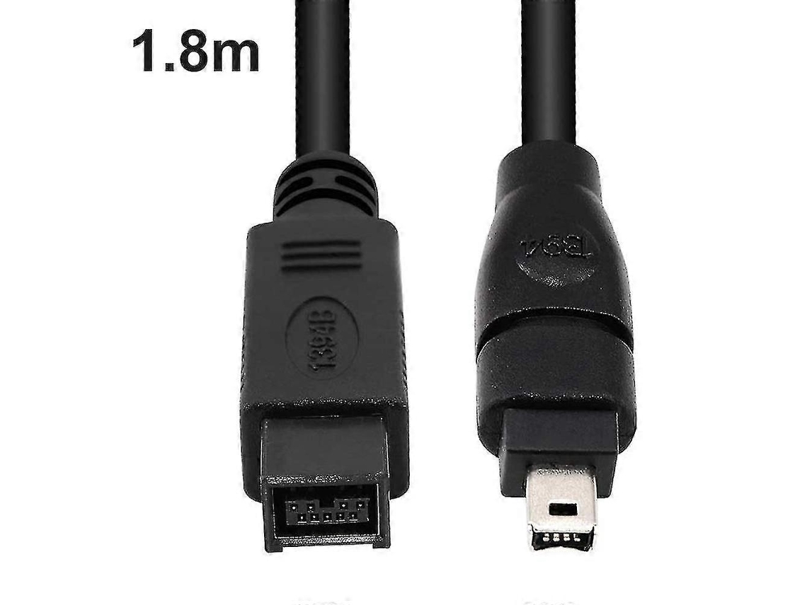 Cable de datos Firewire 800 a 400 y Firewire 9 a 4, de 1,8 metros de longitud. Nostalgia88 (1394 pines).