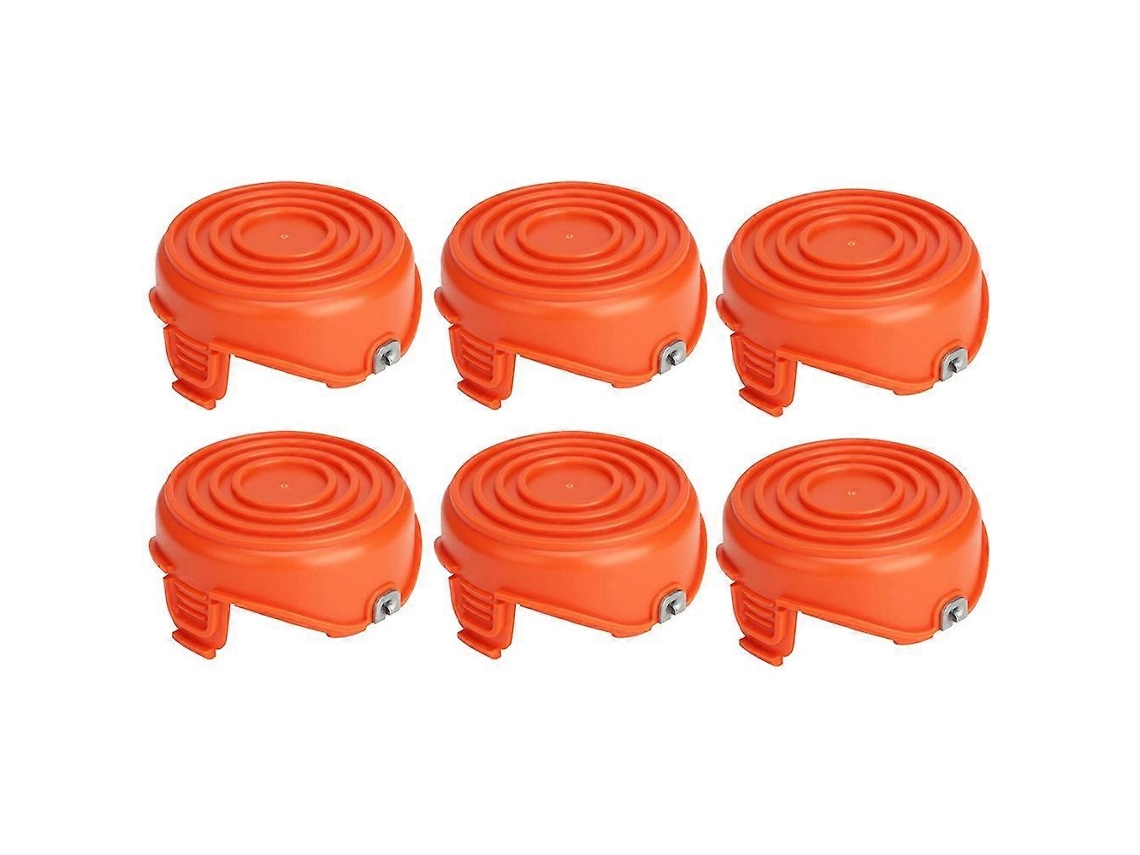 U5q 6 Piezas Tapa De Carrete Para Black Decker Gh750 Gh710 Gh700 Cortacésped C3i, Df-065-bkp Rc-065-pamp