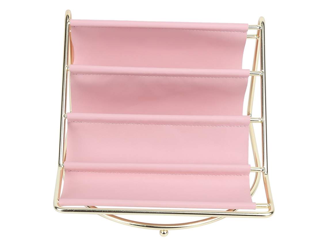 Organizador de maquillaje para tocador, organizador de baño para cosméticos y cuidado de la piel, soporte para lápiz labial y pinceles, 27 x 20 x 9 cm Truyuety