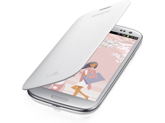 Funda SAMSUNG Galaxy S3 EFC-1G6RW Blanco