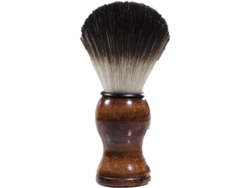 Brocha De Afeitar De Lujo Para Hombre, Ideal Para Viajes, Con Mango De Madera Natural.