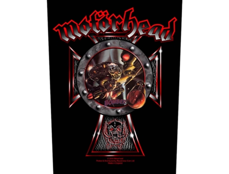 Parche de Espalda para Chaqueta ROCK OFF Motorhead Iron Cross Bomber 2004