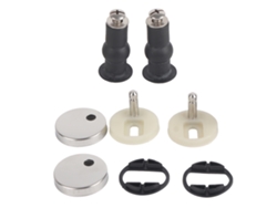 Kit De Tornillos Para Bisagras De Inodoro, Accesorios De Fijación, Goma Expandible De Acero Inoxidable