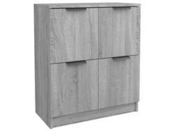 Lovely Home Aparador 60X30X70 Cm Derivados de Madera Gris Sonoma