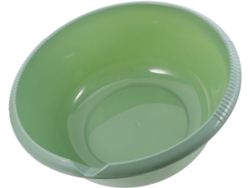 Lavabo Grande De Plástico Abs Grueso De 6,5 Pulgadas Con Desagüe Integrado.